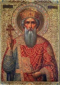 Рiвноапостольний великий князь Володимир, у Хрещеннi Василiй